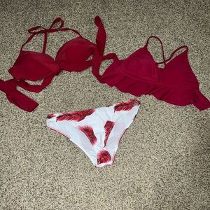 SHEIN super cute bikini with 2 tops